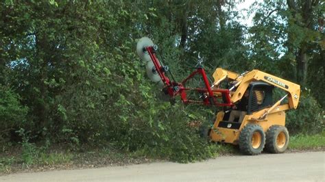 tree chopper skid steer attachments|skid steer limb trimmer attachment.